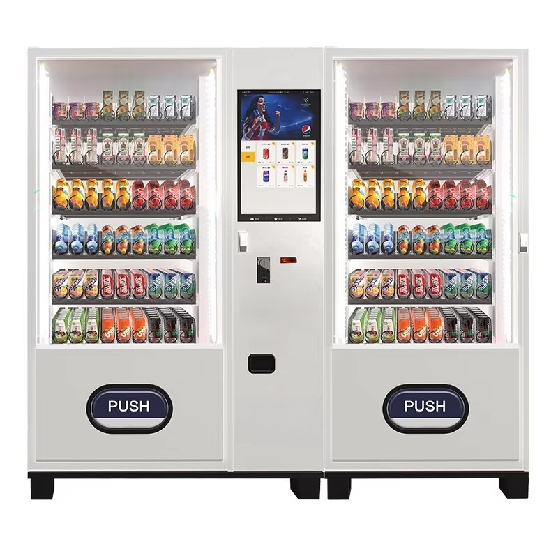 Snacks Food Usa - Automatischer Kaltgetränke-Verkaufsautomat Intelligenter Getränke- und Snackspender