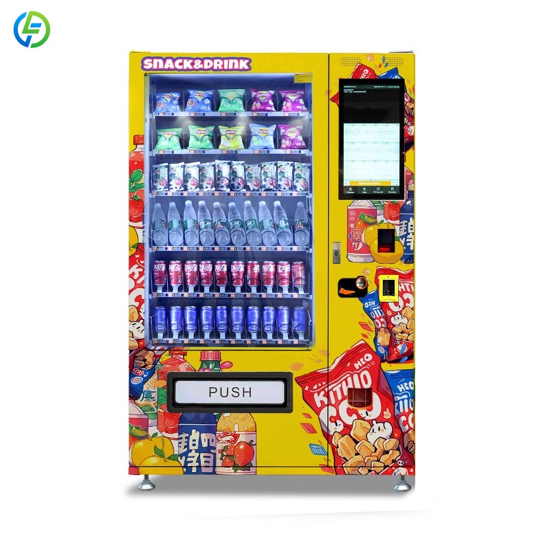 Food Snacks For School - Maßgeschneiderter 24-Stunden-Snack-Verkaufsautomat für Lebensmittel und Getränke,