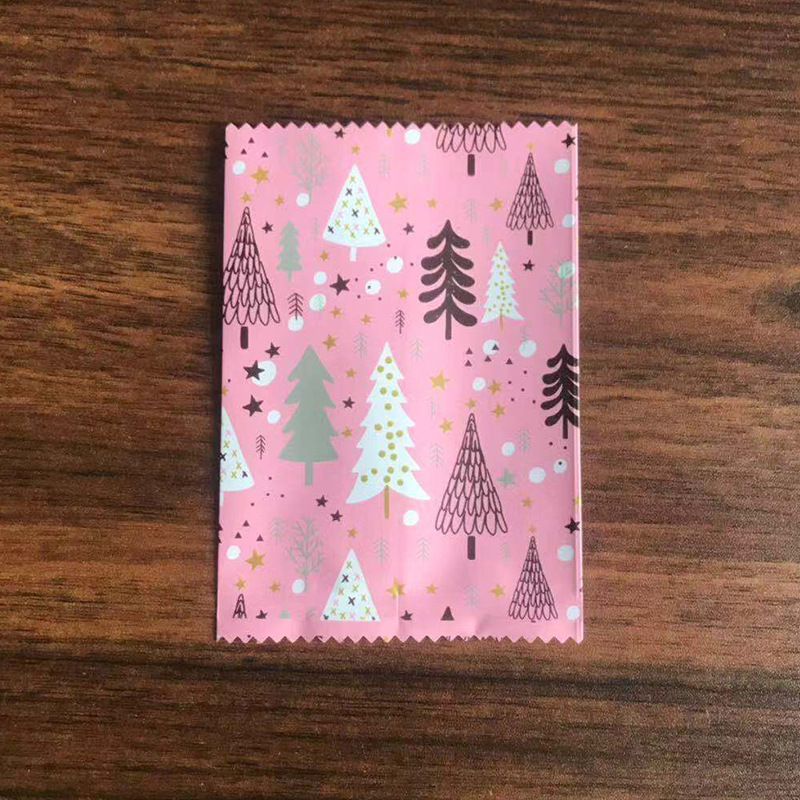 Food Snacks For Christmas - 100 stücke Rosa Bereifte Dichtung Maschine