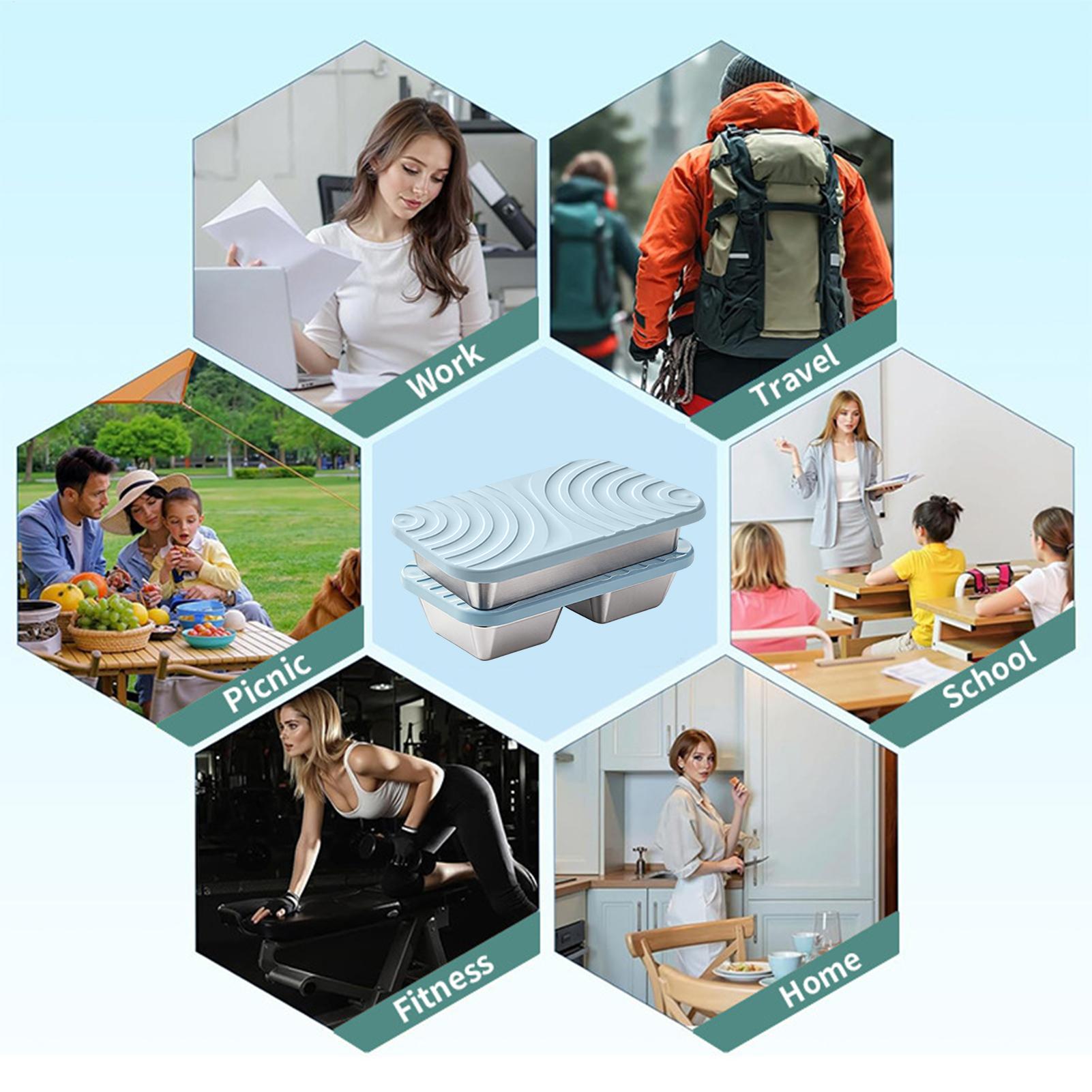 Edelstahl-Snackbehälter, Edels – Food Snacks For School Bewertung und Preis