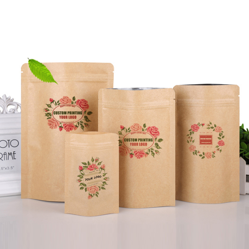 Individuell bedruckte braune K – Logo Food Snack Bewertung und Preis