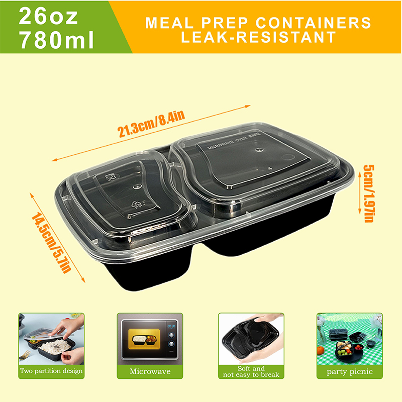 10/40er-Pack 26 oz Lunchboxen  – Food Snacks For Christmas Bewertung und Preis