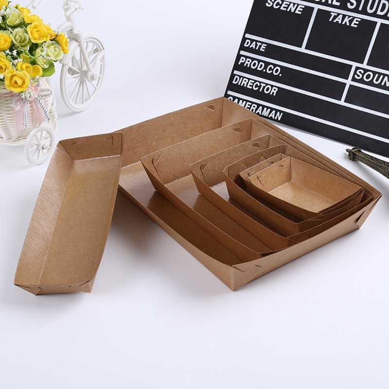 10/30/50 stücke Kraft papier E – Food Snacks For Christmas Bewertung und Preis