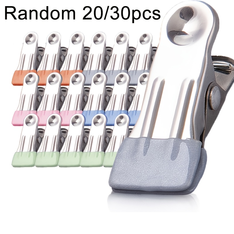 20/30 Stück Edelstahl-Wäschekl – Food Snacks Packaging Bewertung und Preis