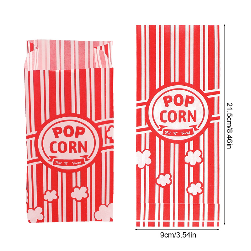 50 Stück Popcorn-Verpackungsbe – Food Snacks For Christmas Bewertung und Preis