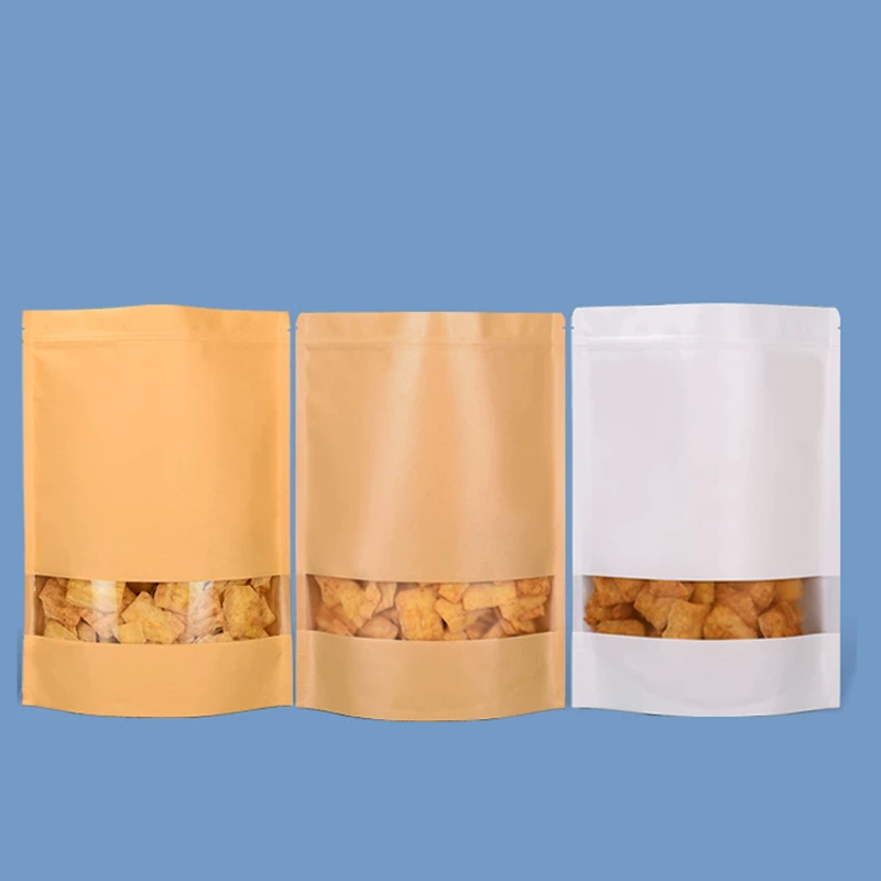 50 Kraftpapierbeutel, selbstve – Logo Food Snack Bewertung und Preis