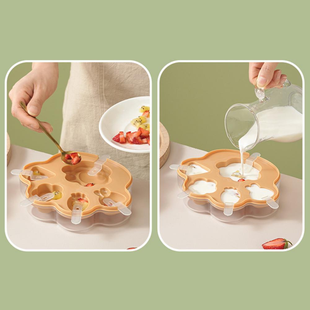 Silikon-Eiswürfelform mit Deck – Homemade Food Snacks Bewertung und Preis