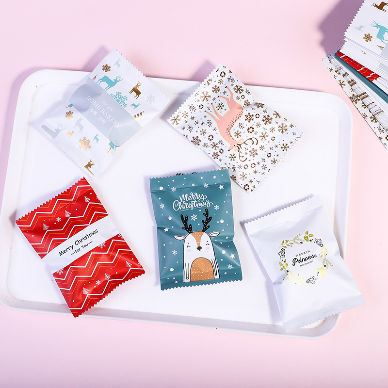 100 stücke Rosa Bereifte Dicht – Food Snacks For Christmas Bewertung und Preis