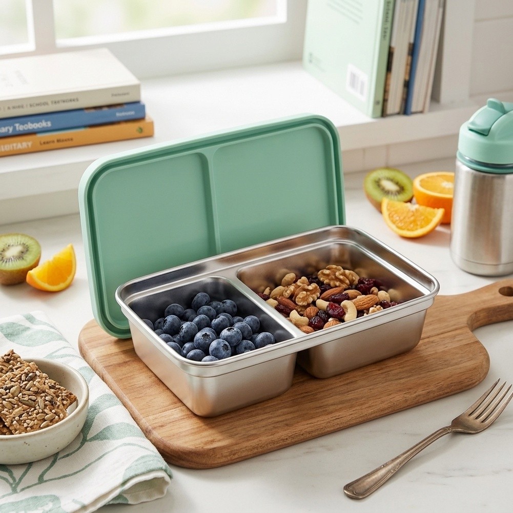Edelstahl-Lunchbox für Kleinki – Food Snacks For School Bewertung und Preis